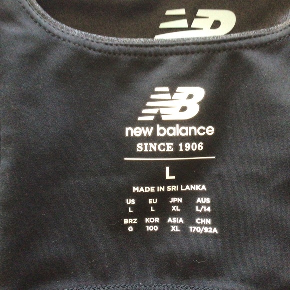 NEW BALANCE SYD COLLECTION BLACK STUDDED SPORTS BRA LARGE NWT - Picture 15 of 16